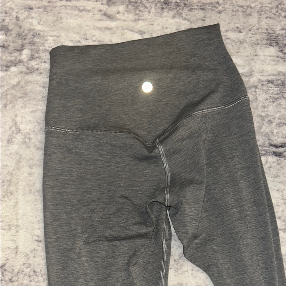 Lululemon Leggings Bundle of 8 in Purple, Gray, and Black - Picture 4 of 9
